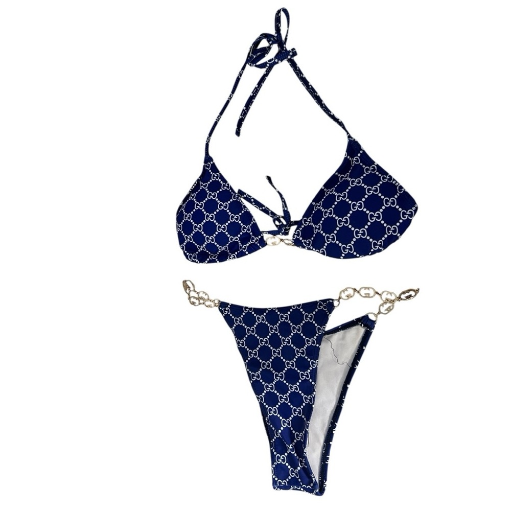 Blue Bikini Set sz M